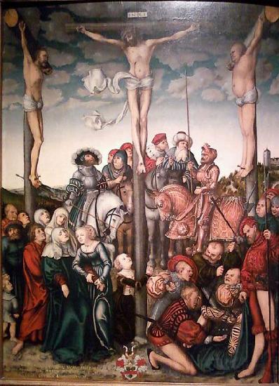 Lucas Cranach the Elder The Crucifixion Spain oil painting art